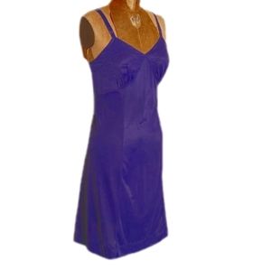 Vintage slip chemise dress